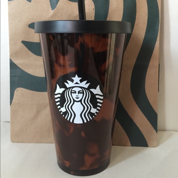 Starbucks Other - Starbucks Tortoise Shell Tumbler